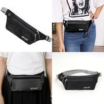 홈앤블리 스포츠힙색 남자메신져백 핸드폰허리가방