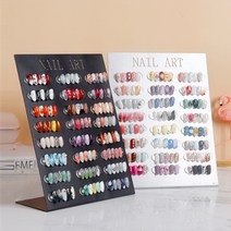 나라뷰티 [자석아트팁증정] 네일아트 아트팁진열대 스틸자석아트판 메탈자석아트판 네일팁진열대 디스플레이, 1개, 블랙(소)