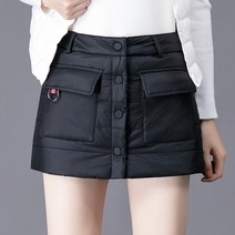 라오농 패딩치마 겨울골프 반바지 빅포켓 A라인치마바지 스커트