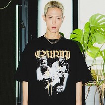 크럼프 24K 골드 체인 티셔츠 (CT0348-1)