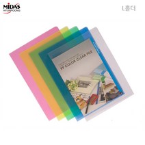 현풍/PP L홀더 A4 1팩10개입, 분홍