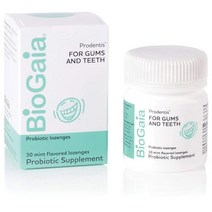 BioGaia 프로덴티스 민트 로젠지 프로바이오틱스 30정