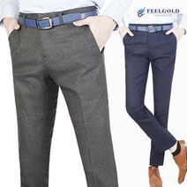 [필골드] k708nk712 모직솔리드 노턱정장바지