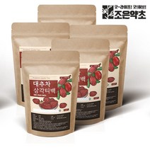 국산 대추 볶은 대추차 1g x 100티백 (대용량) x 5, 단품, 100개