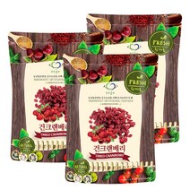 푸른들판 건 크랜베리 건조 말린 크렌베리 크렌배리 말린것 당절임 과일 말랭이 CRANBERRY 건과 건과류, 3개, 500g