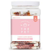 전연령견(생후 3개월 이후) THEPET 소고기 우유 껌스틱 500g 1개