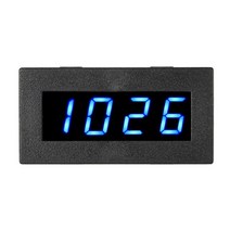 속도센서 5-9999RPM 0.56 인치 4 자리 디스플레이 자동차 모터 디지털 타코미터 속도계 계측기, 03 파란