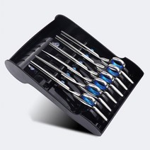 가위트레이 꽂이 8정용 가위정리대 가위거치대 미용실, 1-가위정리대-블랙