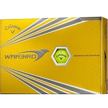 캘러웨이 WARBIRD 골프공 1도즌(12팩), 1개, 노란색 + 새로운 모델