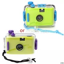 폴라로이드 로모카메라 즉석 레트로 캠코더 Lomo 수중 방수 카메라 미니 귀여운 35mm 필름 하우징 케이스 포함 드롭, [04] green