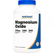 뉴트리코스트 산화마그네슘 375mg 240캡슐