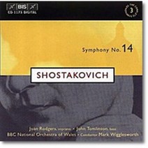 [CD] Mark Wigglesworth 쇼스타코비치: 교향곡 14번 (Shostakovich: Symphony No. 14 in G minor Op. 135)