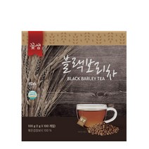 꽃샘식품 볶은검정보리 블랙보리차 100T x 1개, 100g