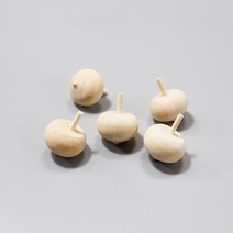 나무팽이 도토리 10개 2.5cmX3cm 반제품 팽이돌리기 전통 만들기