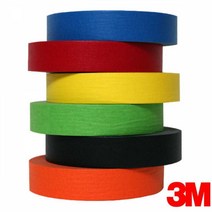 3M 종이 마스킹 라인 테이프 24mmx40M 그린색