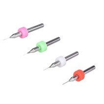 3D 프린터 도구 노즐 청소 바늘 MK8 Makerbot Reprap Felix 용 0.2/0.3.4.5.6MM 드릴 비트 (20Pcs), 은