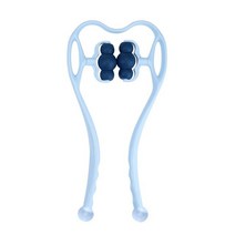 다리마사지 발마사지 풋케어플라스틱 롤러 목 마사지기 압력 포인트 치료 마사지 어깨 허리 다리 트리거 포, 03 Type 2 Blue