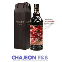 [차전에프앤비세븐네이처 크랜베리원액900ml 농축액 진액 즙 엑기스 크랜베리주스