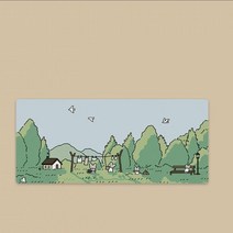 Younimu 애니멀 패턴 마우스 패드 장패드 데스크패드, 570x330mm, H111