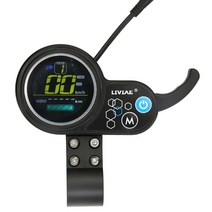 전동킥보드속도 전동킥보드 속도계 속도조절기 60v 부품 35km/h 계기판 컨트롤러 electric scooter liviae brushless motor controller, 48v 미터