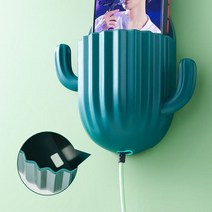 원판정리대 칫솔 홀더 가정용 벽 자체 접착 원활한 선인장 스토리지 랙 면도기 배수 선반 욕실 액세서리