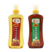 하노이 아카시아 천연꿀 1kg + 아카시아 감로 천연꿀 1kg