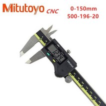 mitutoyo cnc caliper lcd 디지털 버니어 캘리퍼스 150 200 300 mm 500-196-20 6 8 인치 전자 측정 도구 스테인레스 스틸
