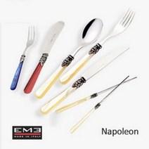[EME] 이태리 커트러리 지앙 나폴레옹 행사, 상세설명 참조, 005.나폴레옹 포크(중)/아이보리