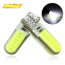 방향지시등 깜빡이전구 전구 후진등led 턴시그널 2x T10 5W5 W5W LED COB 자동차 인테리어 조명 12V 12SMD, 한개옵션1, 01 Blue