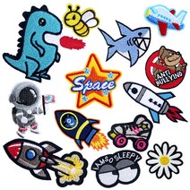 다이찌몰 와펜 자수 패치 열접착식 모음 7시리즈, 1개, 542번 두건스컬