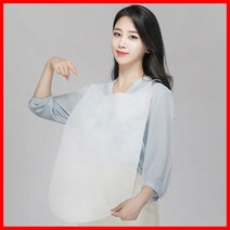 국내산 일회용 앞치마 부직포 소프런A형(400x730mm) 100장-방수효과 이물질차단 위생적
