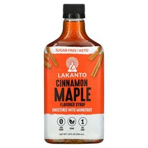 라칸토 시나몬 메이플 플레이버드 시럽 369g Lakanto Cinnamon Maple Flavored Syrup