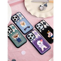 디자인스킨 [디자인스킨]갤럭시 코듀로이 자수 카드 포켓 파티 케이스, 선택완료, 그린-비코/노트20