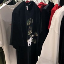 [이라운드몰]aape SS 반팔 티셔츠 블랙 AAPTEM0246XXC