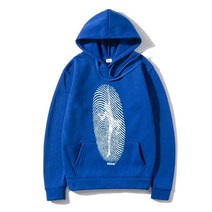 Rock 클라이밍 핑거 프린트 아우터 웨어 Funny Gif 생일 플리스 후드 스웨트 셔츠, 03 Blue_07 XXXL