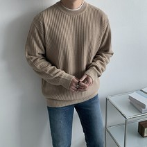 무드 하찌 라운드 니트