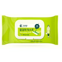 크린업 물걸레 청소포 대형 30매, 12개
