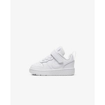 (나이키100%정품) 나이키 코트 버로우 로우 2 베이비 운동화 화이트