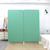 간편조립 쿠스쿠스 노르딕 멀티 이동식 파티션 행거 L 80cm 180cm 사무실 가림막 칸막이 인테리어 가벽 철제 공간분리 민트 조립식, L1단_민트_HPSG-0003_(80cm)