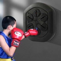 샌드백 스피드볼 저소음 가정용 훈련용 킥복싱 권투, 업그레이드 (블랙) 단일 권투
