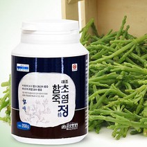 밀그린 오행생식 해조 함초 죽염정 350g, 1통 350g