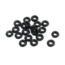고무오링 패킹 실리콘 오링 고무링 UXCELL 20 개/몫 검정색 고무 5Mm X 2Mm 오일 씰 O 링 가스켓 와셔 워크, 한개옵션0