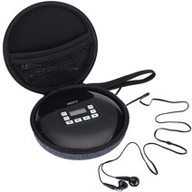 휴대용 CD 플레이어 개인용 헤드폰 USB 케이블 및 Aux 케이블을 위한 하드 나르는 여행용 보관 케이스, 협력사, CHINA