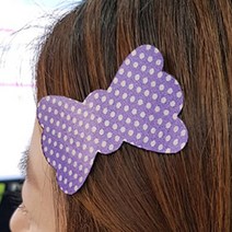 잔머리정리헤어핀 앞머리고정패드 화장머리핀 2개입, 2개