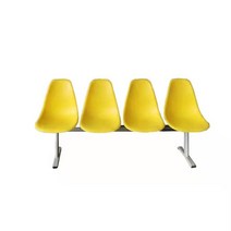 버스정류장의자 시골 흡연실 포토존 3인벤치 긴의자, 3인 올 블랙