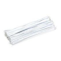 전기 커넥터 전기선 100 개/몫 Pcb 솔더 케이블 주석 도금 브레드 보드 점퍼 와이어 100mm 24AWG Arduino 2 엔드 PVC 전자, 01 WHITE