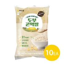 라라스팜 두부곤약쌀 곤약쌀 두부분말 병아리콩 200g, 10개