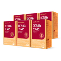 뉴트리원 마그네슘 포 우먼 6박스 6개월분 영양제 비타민 B D E 미네랄 유럽산