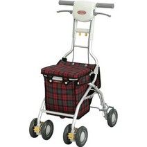 일본직발송 6. 아론 화성 안수 실버 카 선필 (쇼핑) 레드 체크 B00165DXG6, One Size