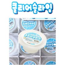 미정아트 1000 클리어 슬라임 (낱개 한박스) kc인증 완료!, 낱개